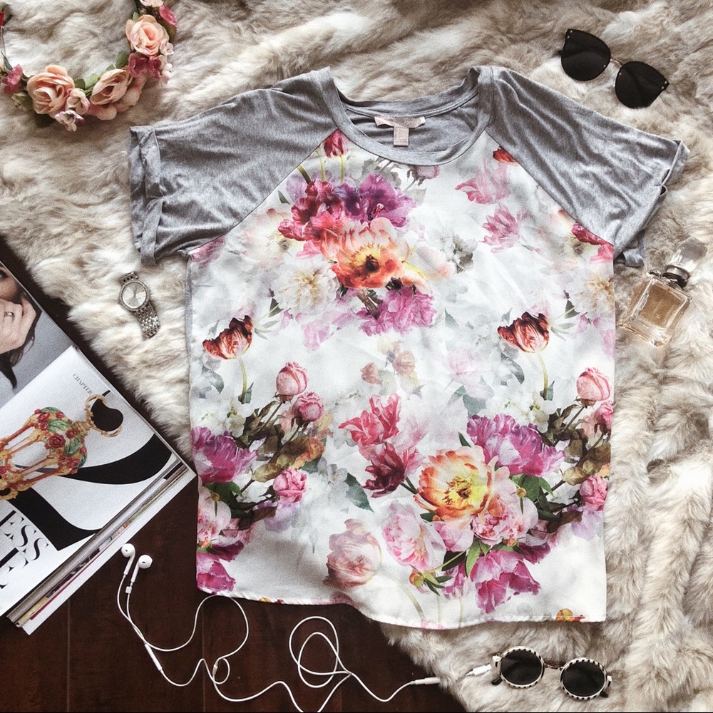 Forever 21 Floral Top